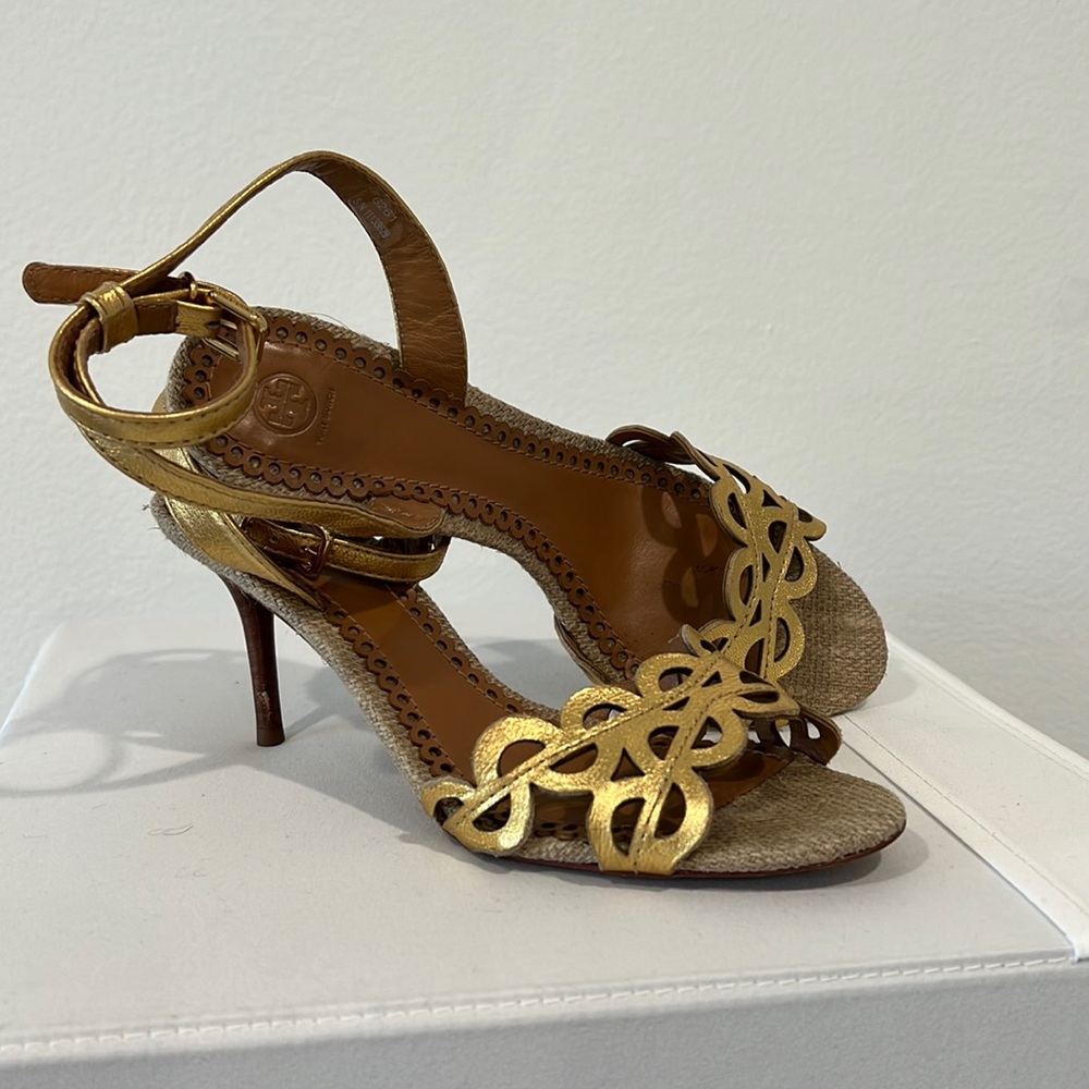 Tory Burch heels sandals.